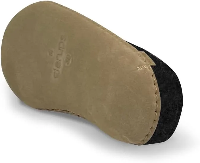 Glerups 100% quality wool mix Slipper with leather sole view 5