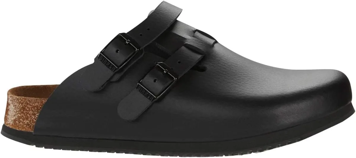 Birkenstock Kay Super Grip Leather Black view 2