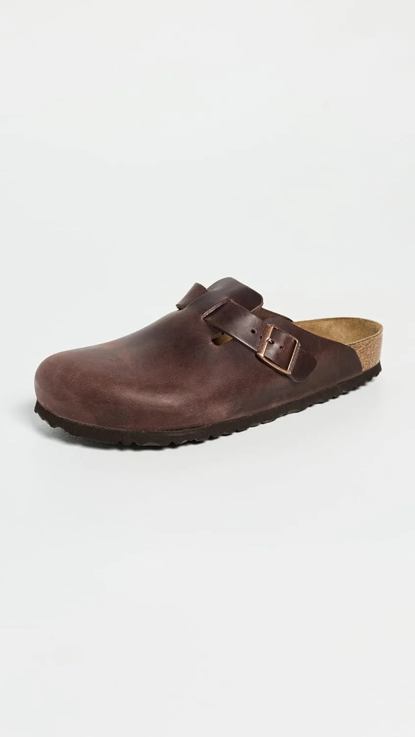 Birkenstock Men's Boston Habana Oiled Leather Habana view 2