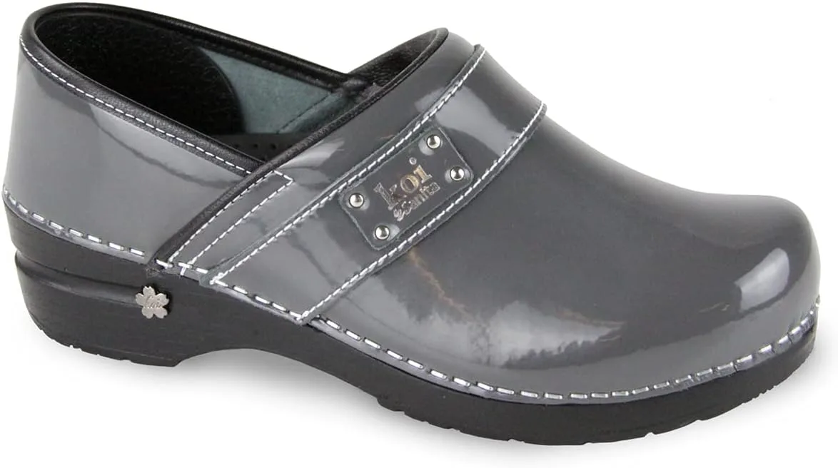 Sanita Lindsey Patent Leather Clogs for Women view 2