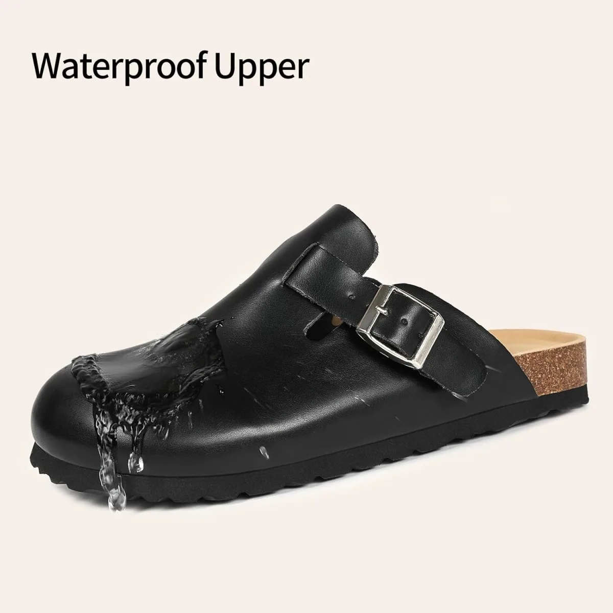 Dumalum Suede Clogs for Women & Men view 4