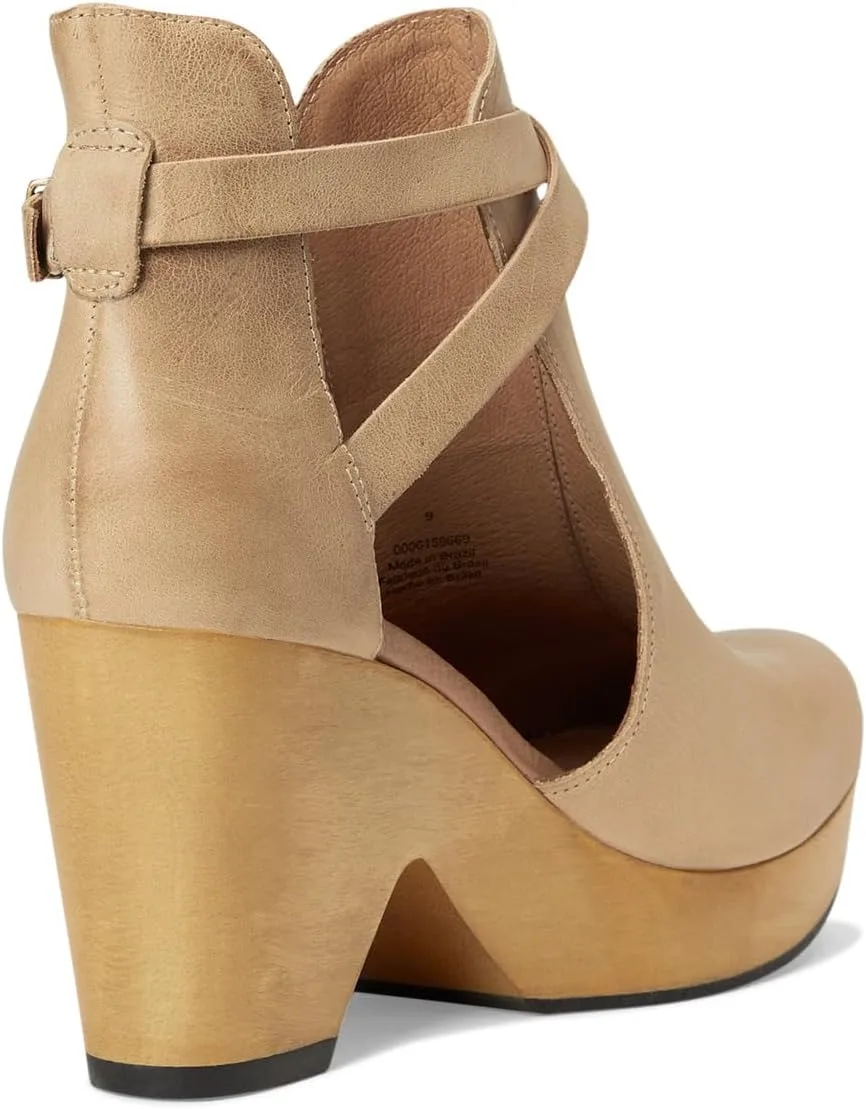 Free People Womens Cedar Leather Clogs view 5