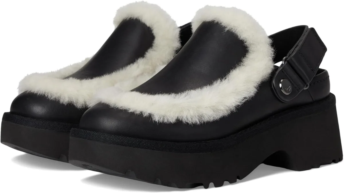 UGG Womens Esmee Leather Clog view 2