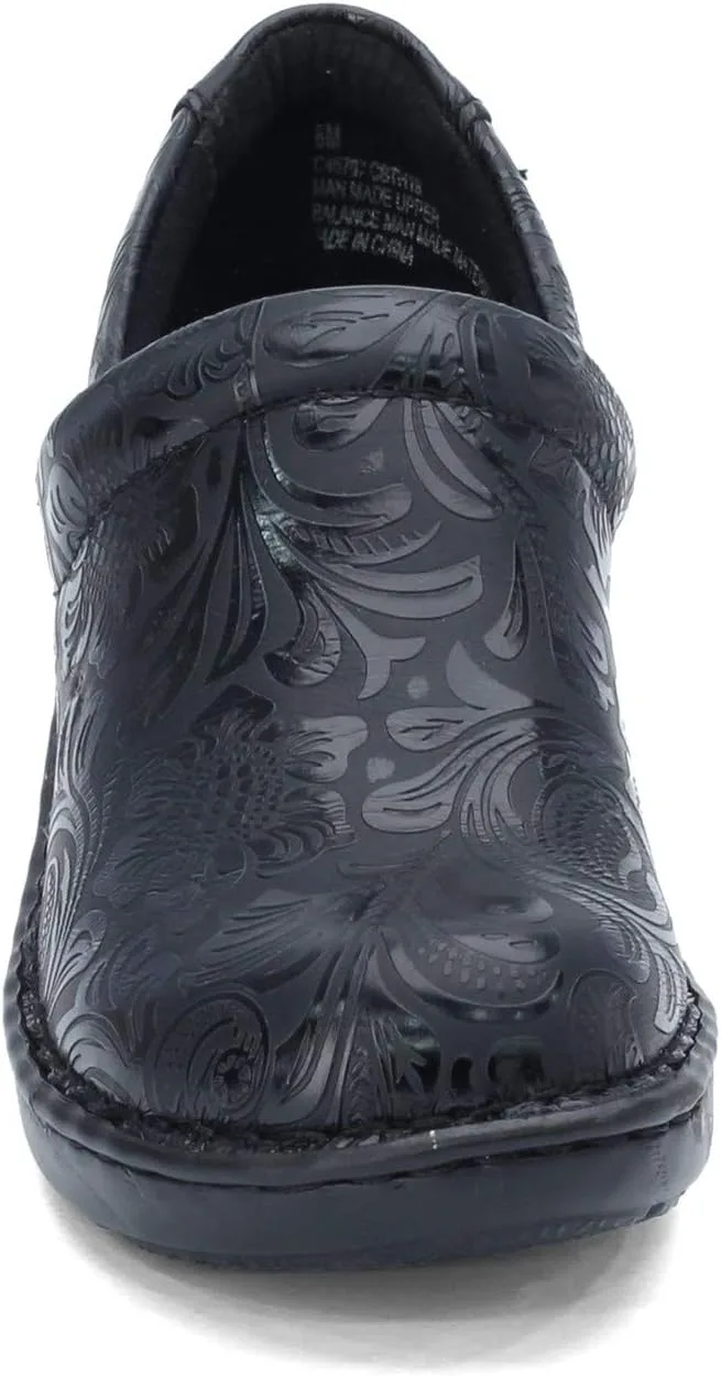 B.O.C. Women Peggy Tooled Leather Clogs view 3