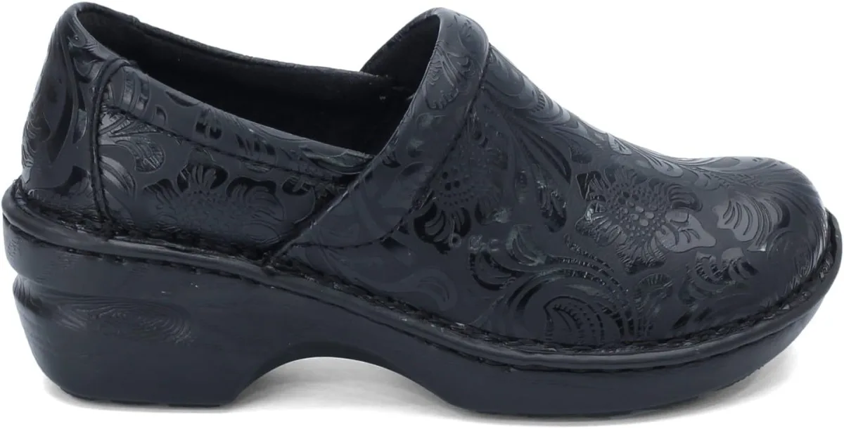 B.O.C. Women Peggy Tooled Leather Clogs view 2