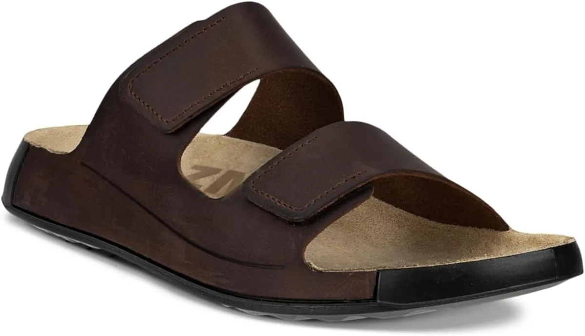 ECCO Men's Cozmo Two Band Slide Sandal view 6