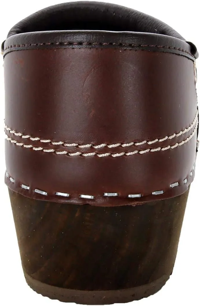 BJORK Swedish Comfort Men's Christian Full Grain Leather Clogs view 5