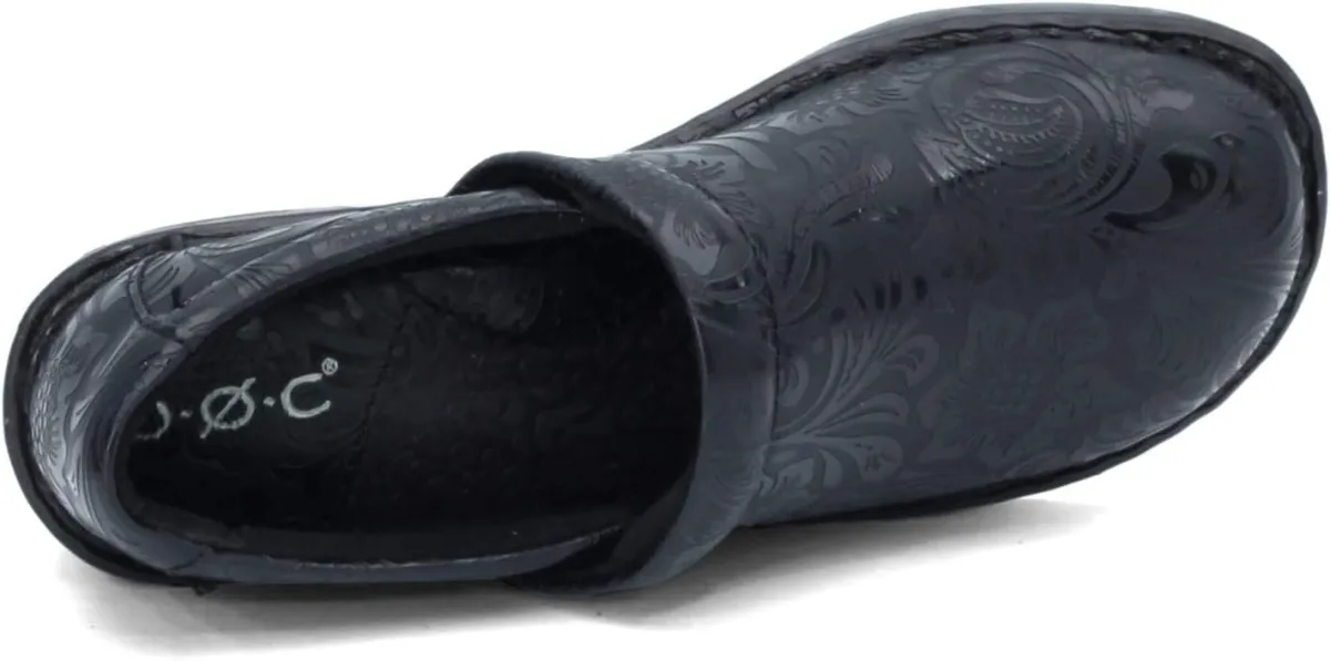 B.O.C. Women Peggy Tooled Leather Clogs view 6