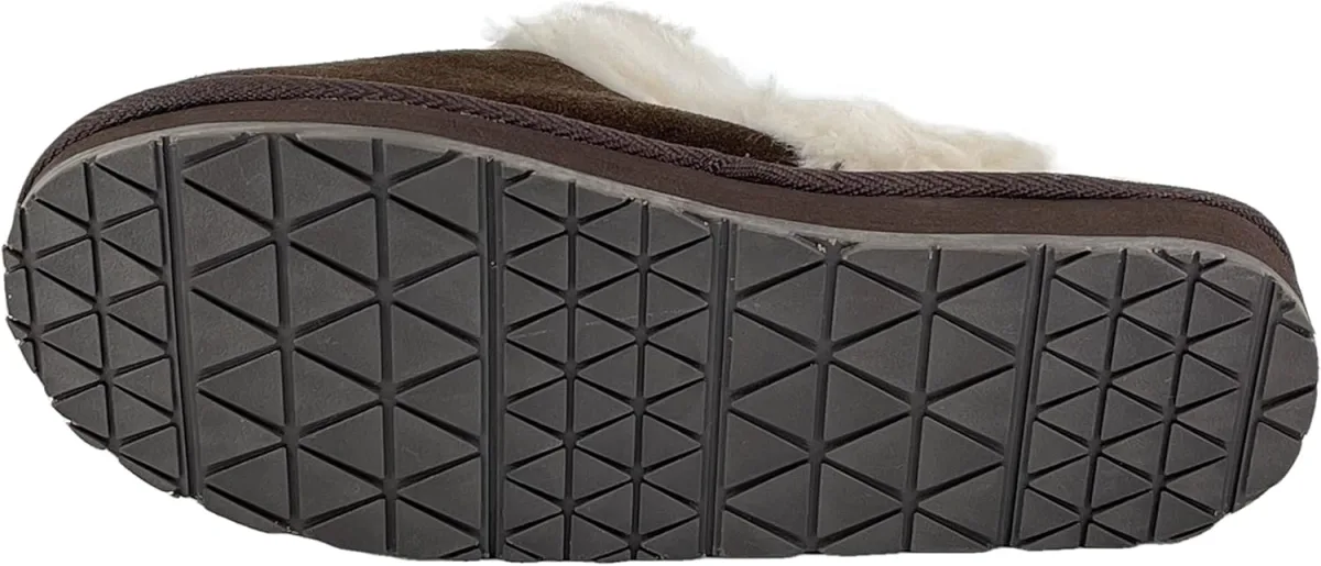 Clarks Womens Open Back Suede Leather Comfort Clog Slipper JMS0583C view 6