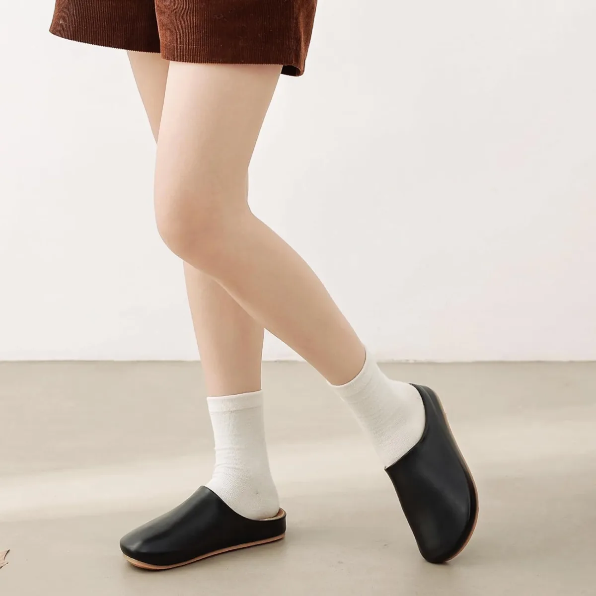 Clogs for Women Leather Women's Mules & Clogs with Soft Footbed Arch Support S view 6