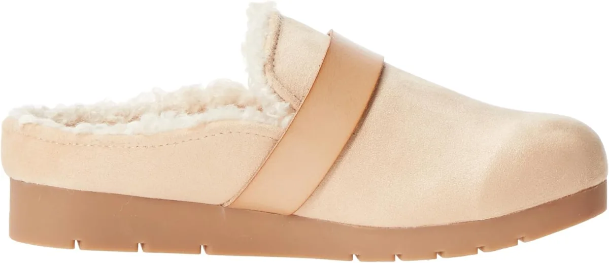 Amazon Essentials Womens Backless Shearling Memory Foam Mule view 5
