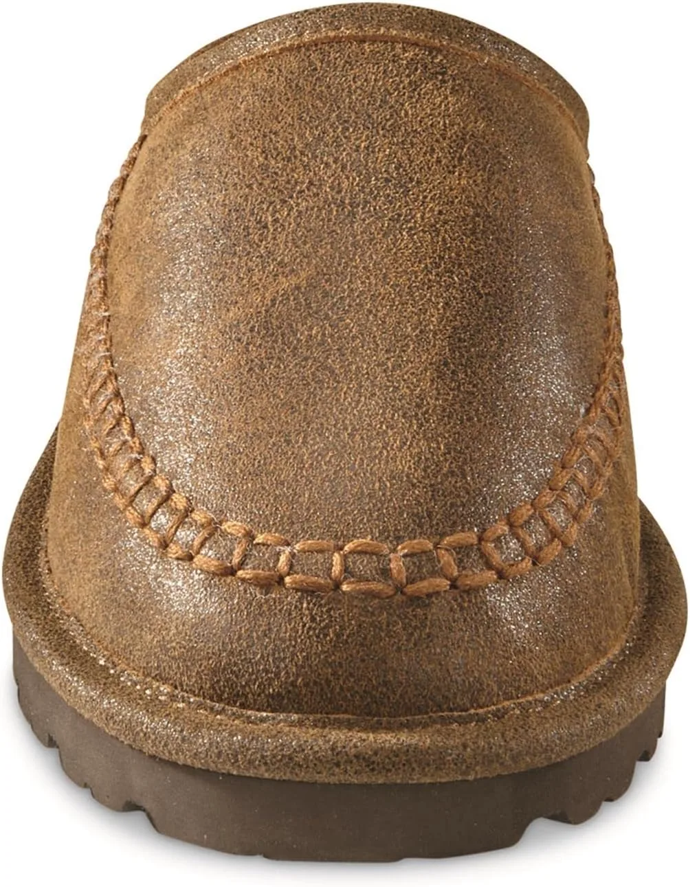 Guide Gear Double-Face Shearling Mens Clog Slippers, Leather, Fur-Lined, Warm view 5