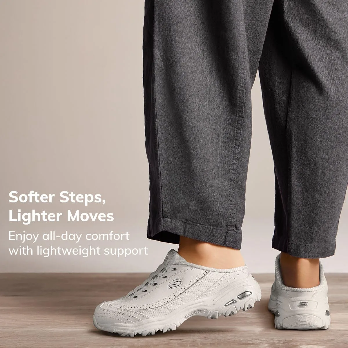 Skechers Sport Women's D'lites Bright Sky Fashion Sneaker view 6