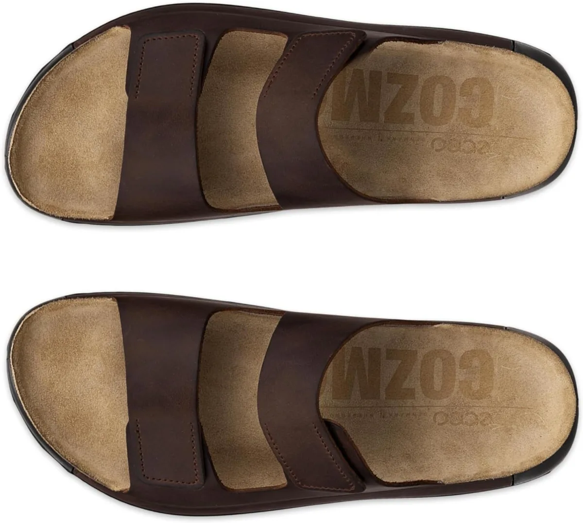 ECCO Men's Cozmo Two Band Slide Sandal view 5