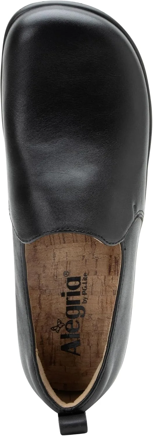 Alegria Women's Origin Orygin Wood Grain Leather Slip On Clog view 4