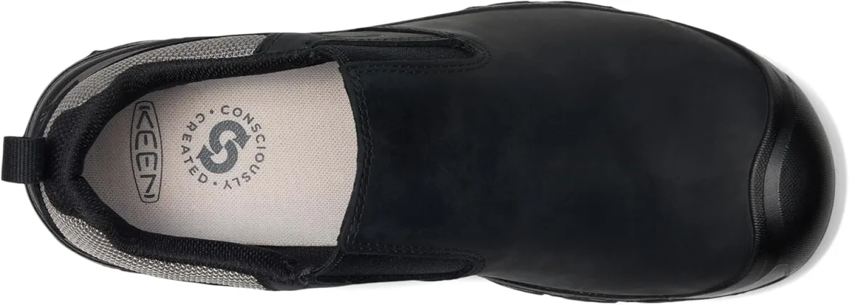 KEEN Mens Targhee 4 Slip on Comfortable Casual Leather view 2