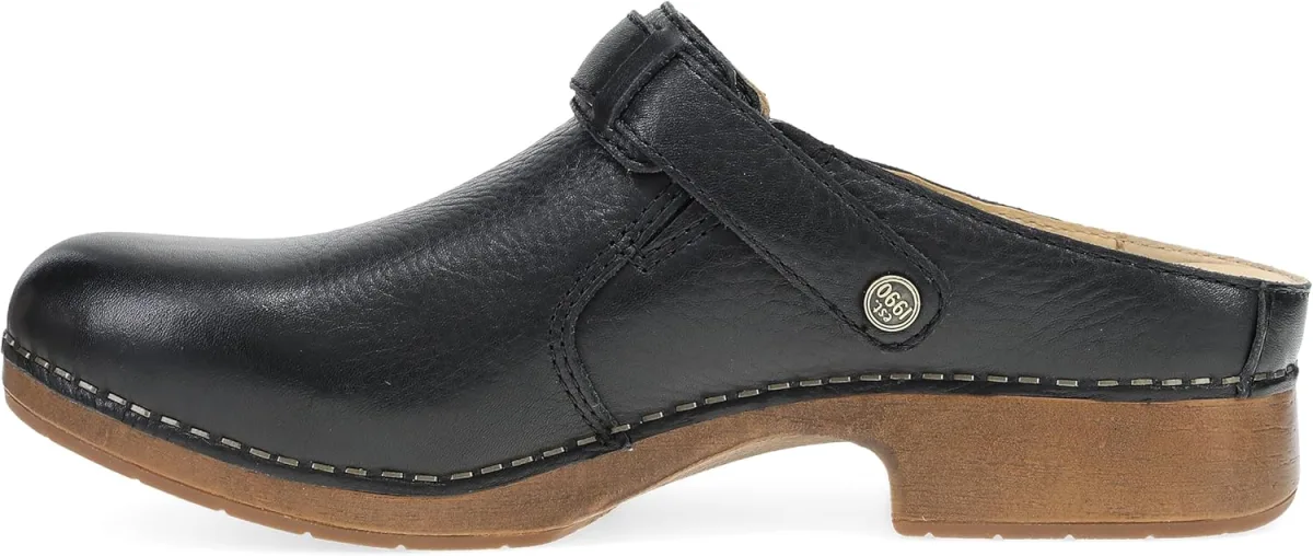 Dansko Millie Women’s Slingback Swivel Strap Leather Clogs –Slip-Resistant Wor view 6