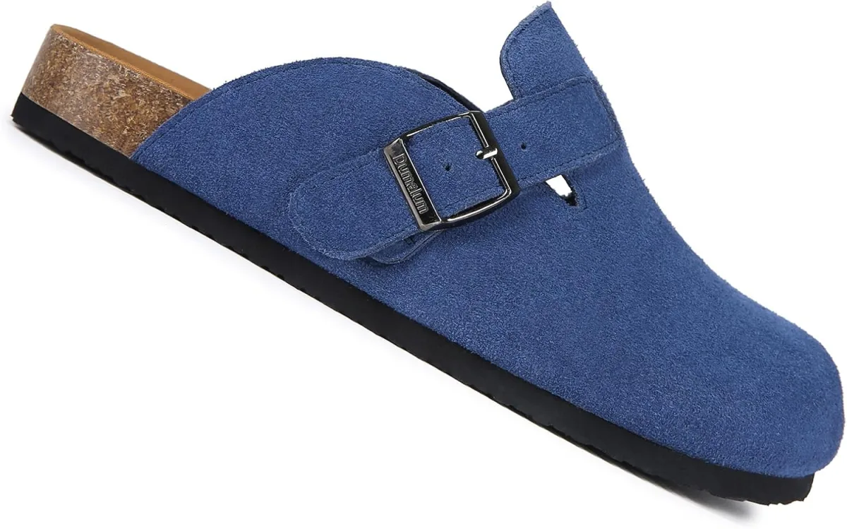 Dumalum Suede Clogs for Women and Men view 6