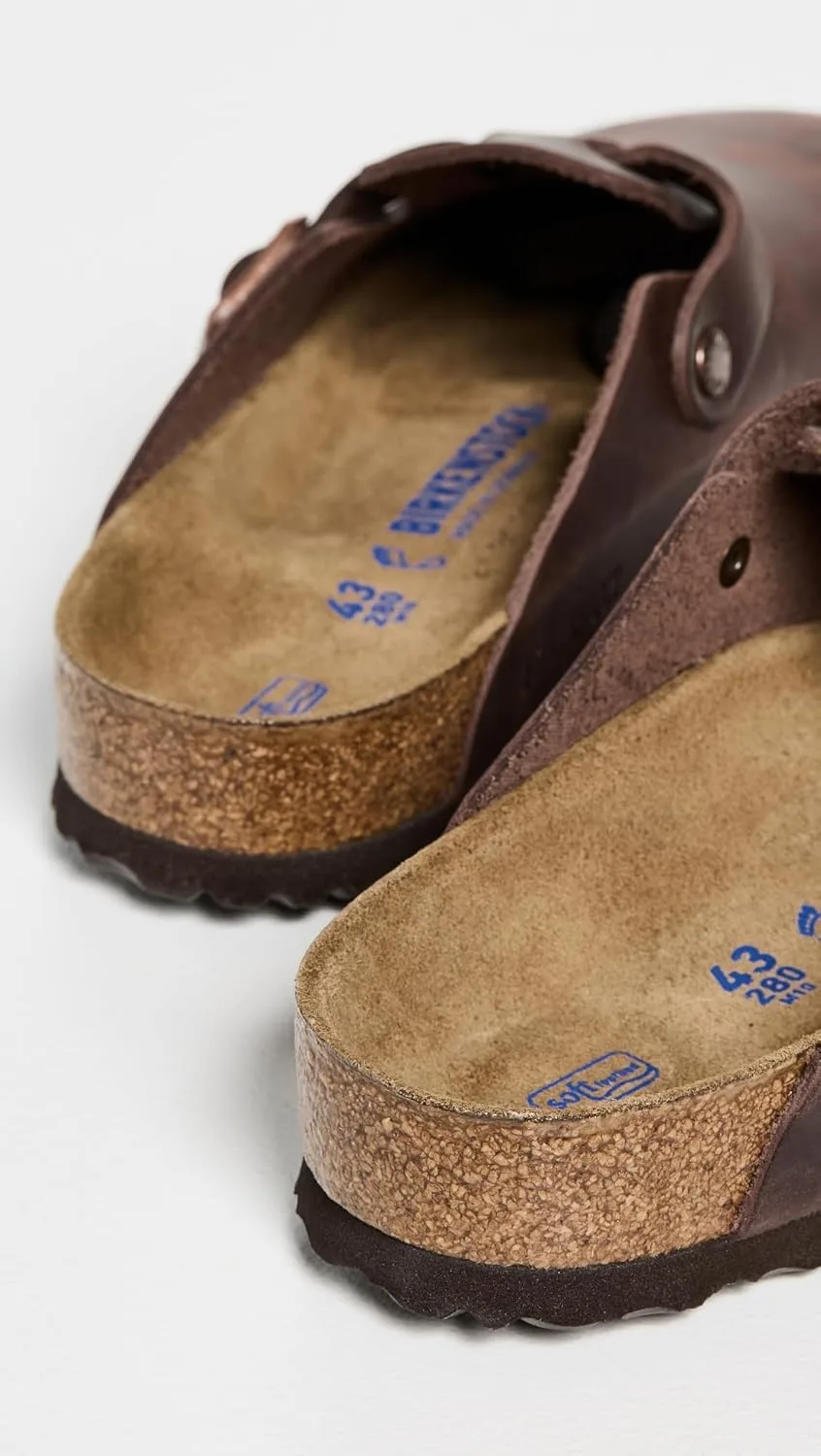 Birkenstock Men's Boston Habana Oiled Leather Habana view 3