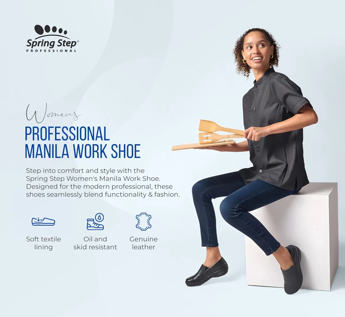 Spring Step Manila Slip-On Professional Nursing Shoes for Women view 2