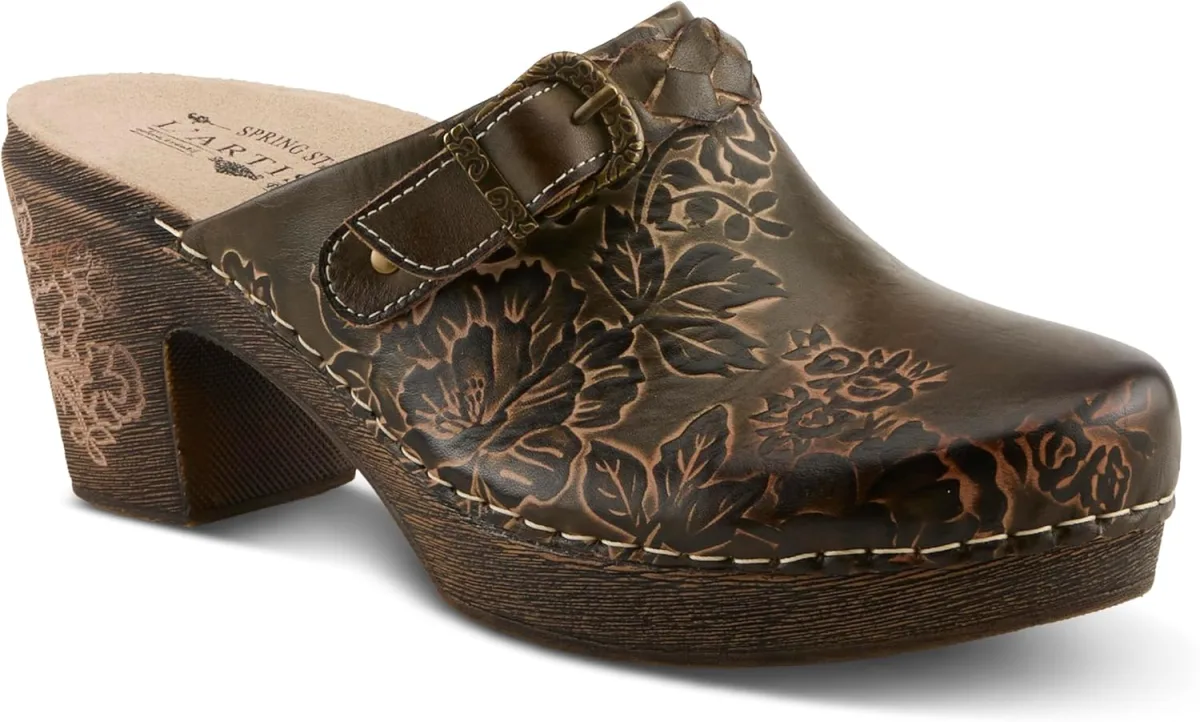 Spring Step L'Artiste Calliroe Open-Back Clogs view 2