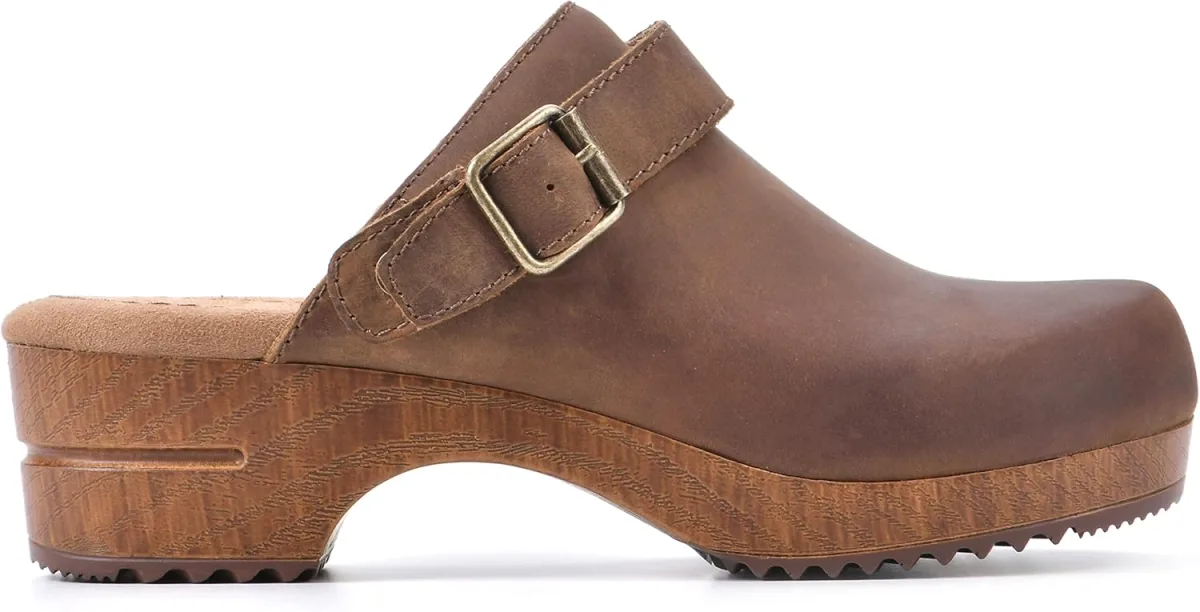 WHITE MOUNTAIN Shoes Being Leather Footbeds Clog view 3