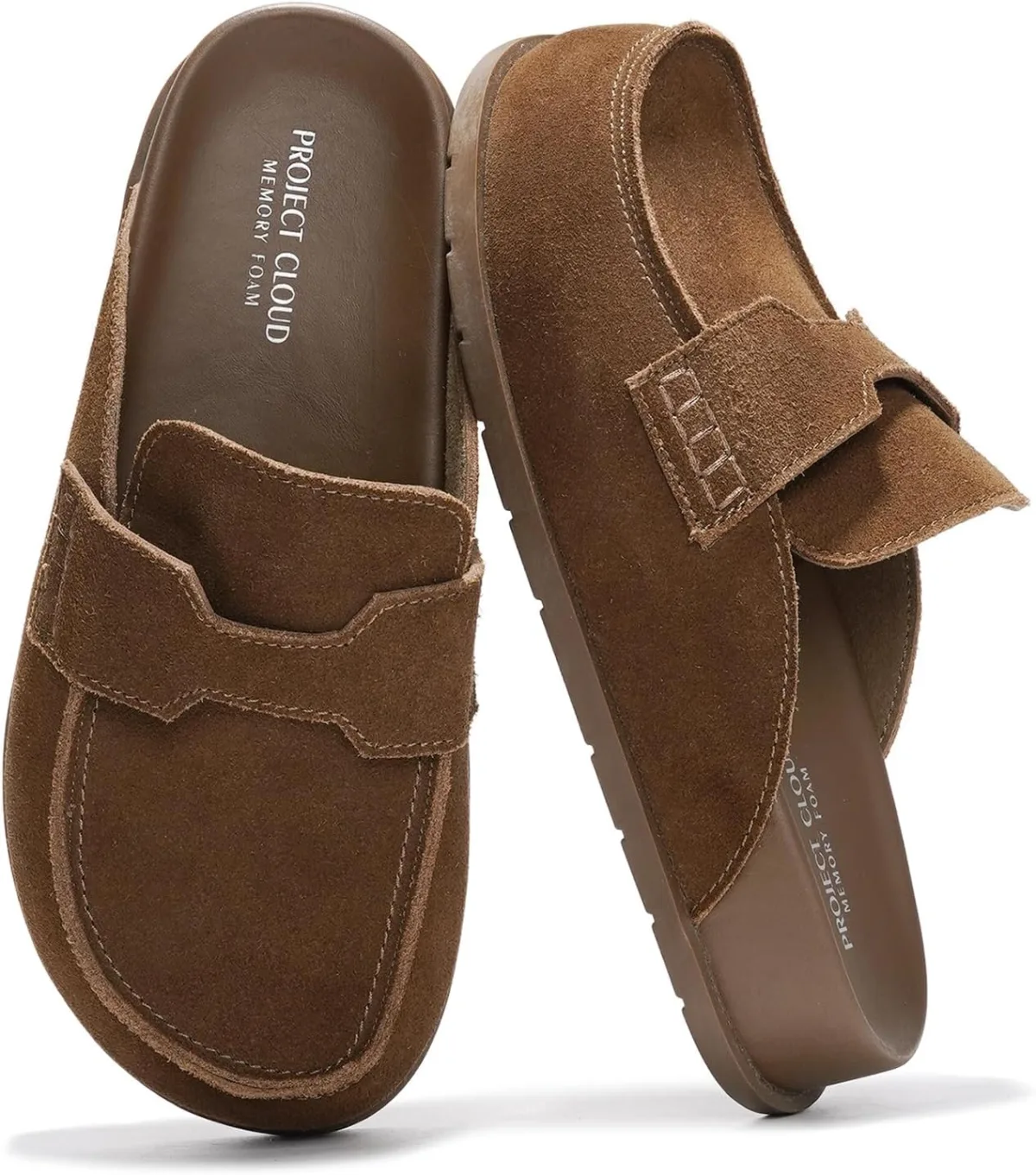 Project Cloud 100% Genuine Leather Womens Clogs view 6
