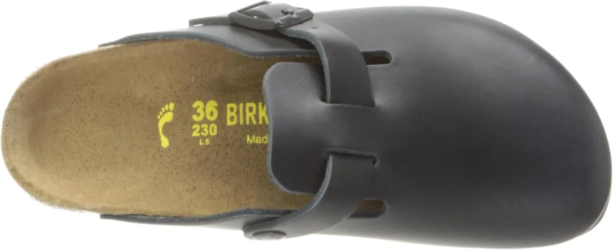 Birkenstock Leather Boston Canberra Clogs view 3