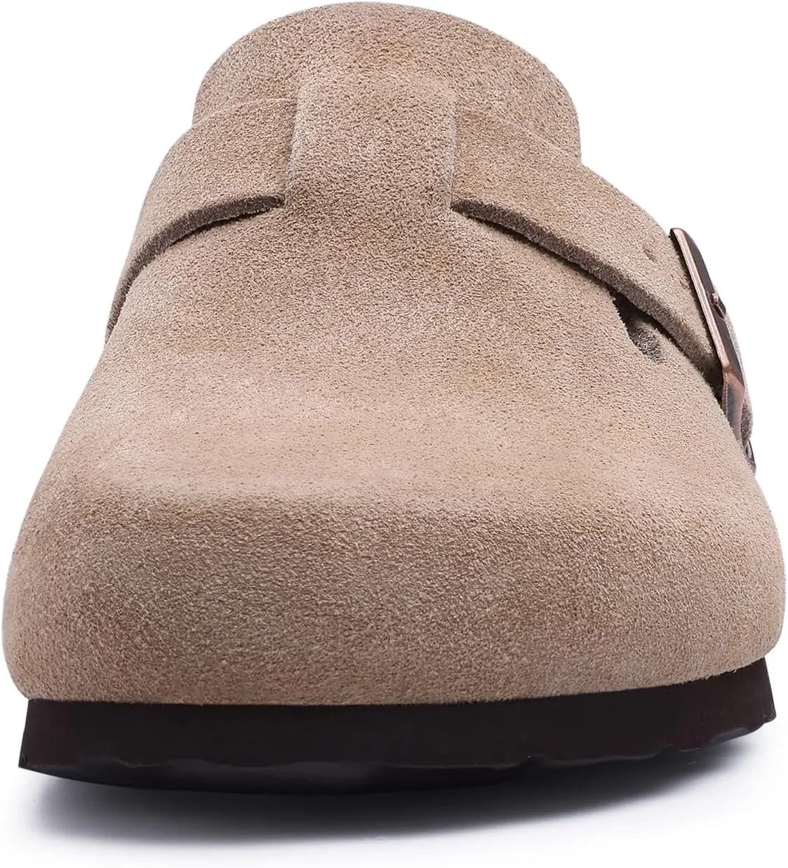 Asgard Genuine Suede Clogs for Women Men Leather Mules Arch Support Potato Sho view 4