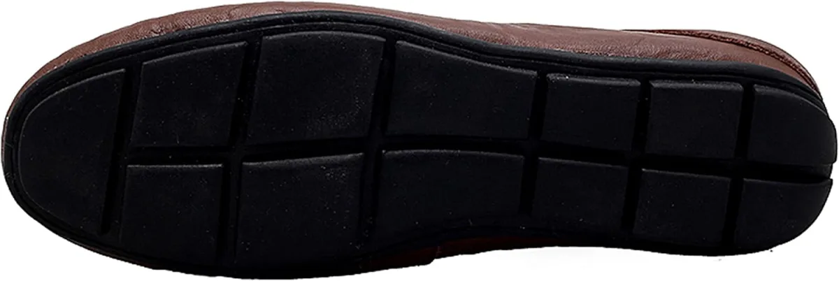 Go Tour Mens Mules Clog Slippers Breathable Punching Leather Slip on Shoes Cas view 6