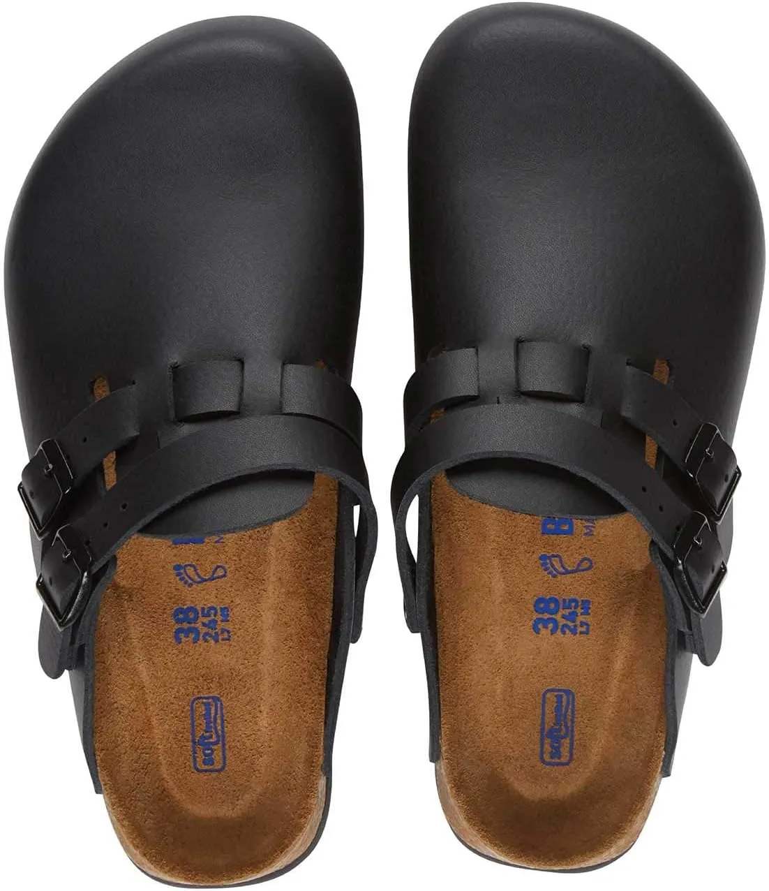 Birkenstock Kay Super Grip Leather Black view 3
