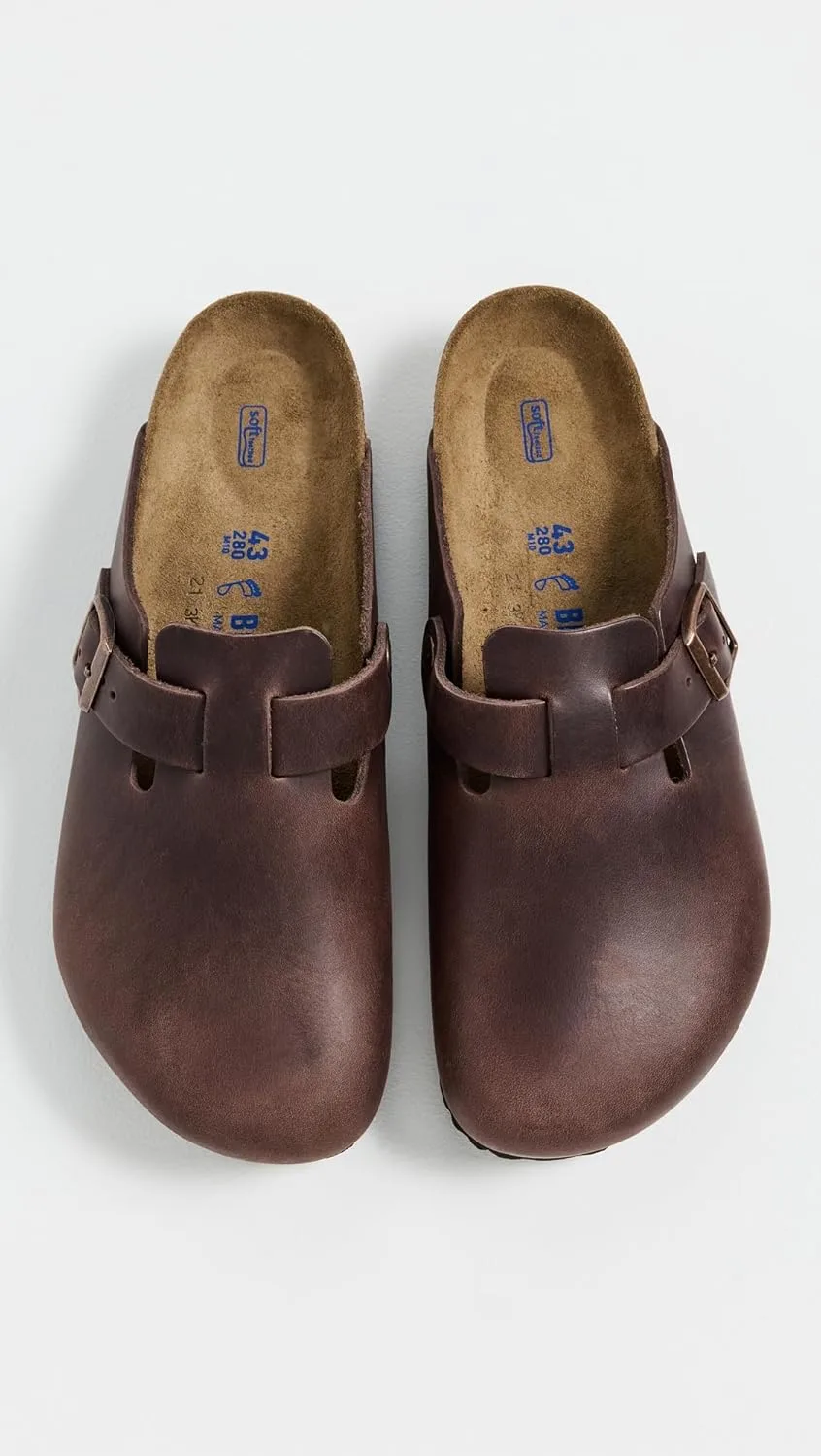 Birkenstock Men's Boston Habana Oiled Leather Habana view 4