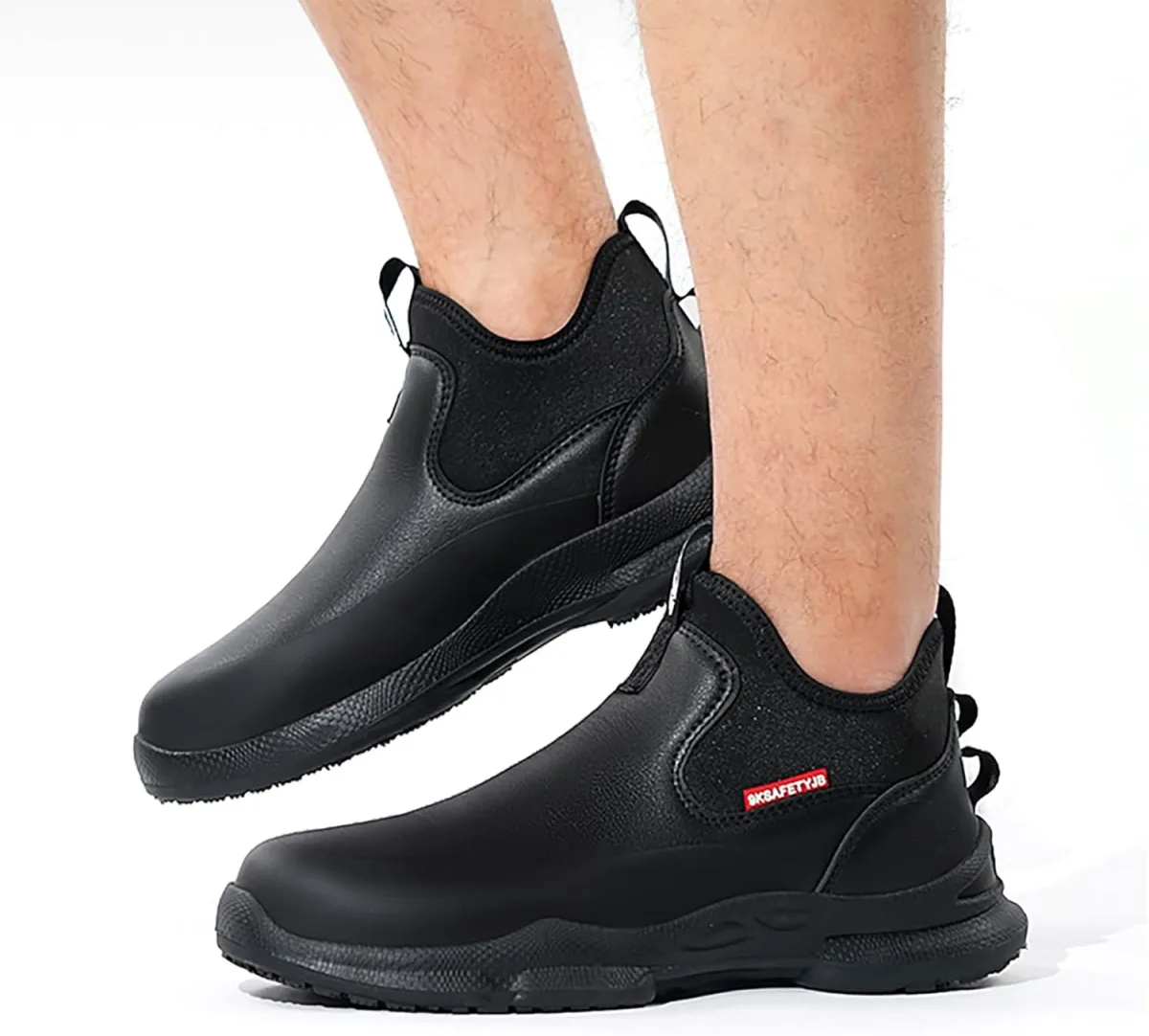 ORISTACO Non Slip Kitchen Chef Shoes Waterproof Lightweight Nursing Garden Foo view 2