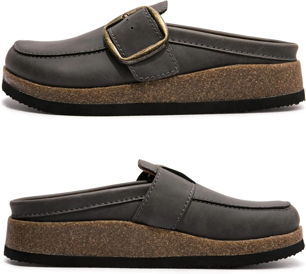 Premium Eco-Leather Women's Clogs view 3