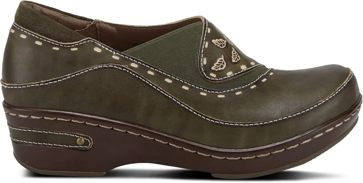 Spring Step L'artiste Burbank Leather Clogs for Women view 5