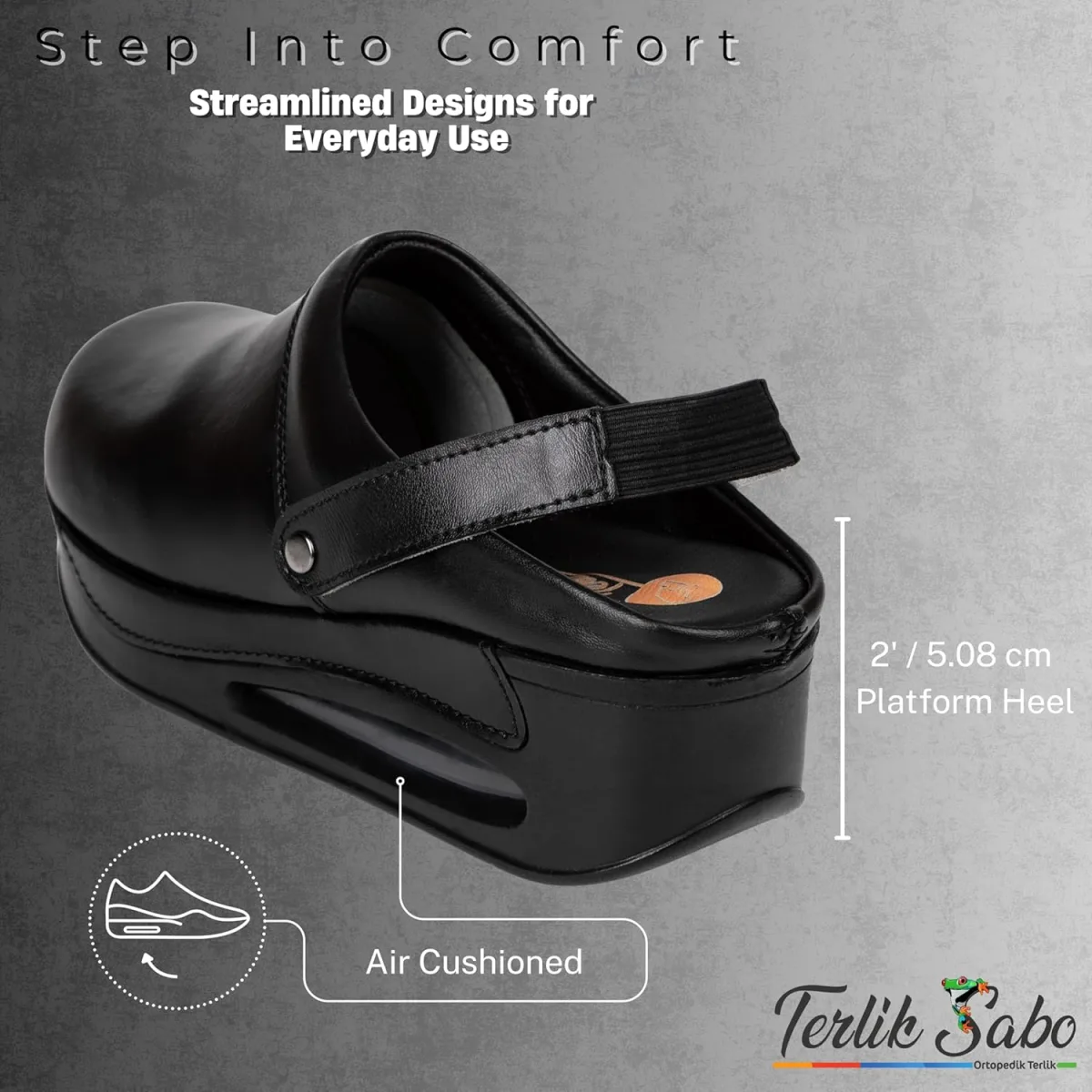 Womens Clogs with Arch Support, Pure Leather, Slip-On Clogs for Women, Perfect view 6