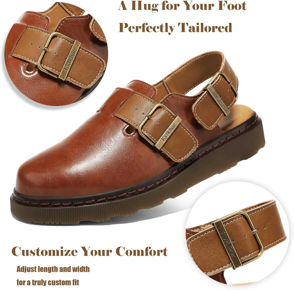 Women's Suede Leather Loafer Slip-Ons|Genuine Suede Clogs for Women|Comfort Fo view 5