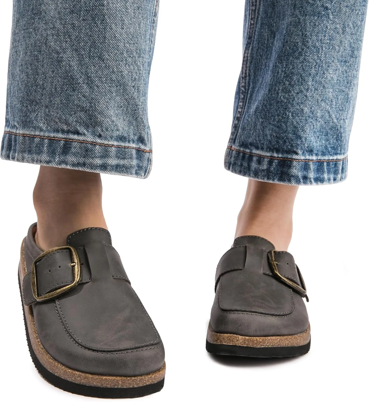 Premium Eco-Leather Women's Clogs view 2