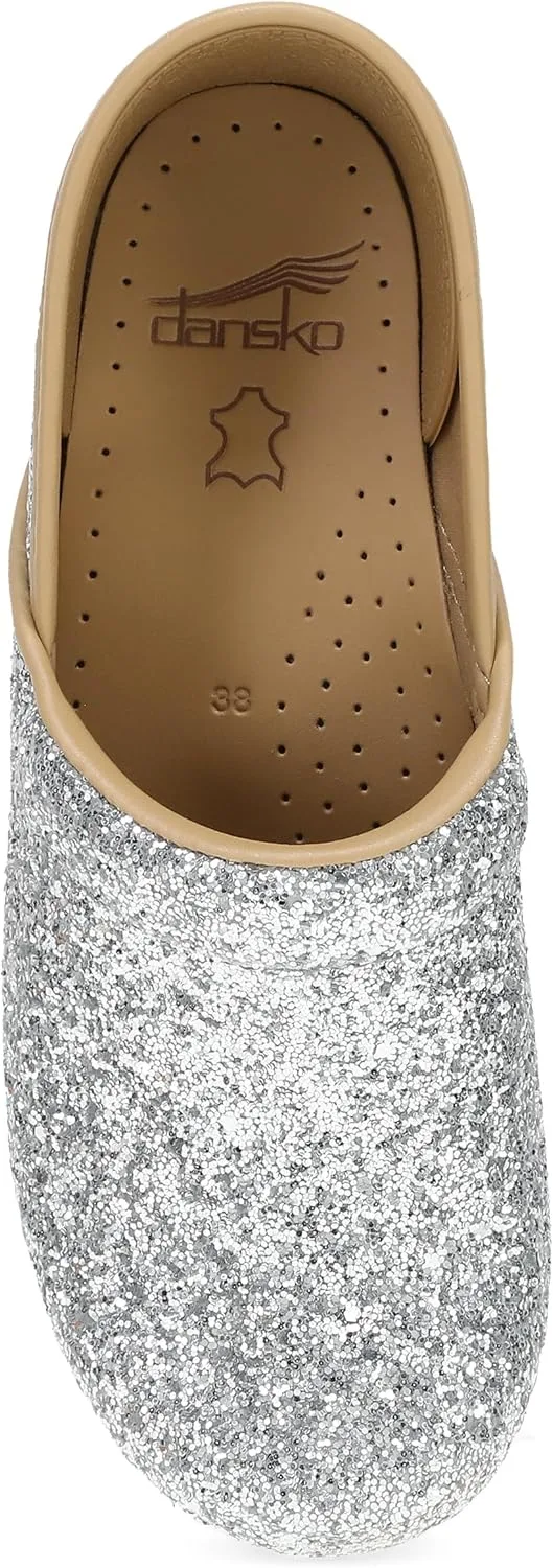 Dansko Professional Glitter Slip-On Clogs for Women view 2
