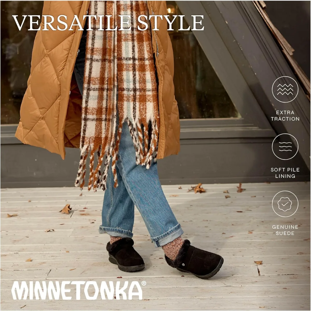 Minnetonka Emerson Moccasin Slippers for Women view 6