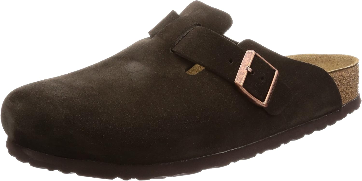 Birkenstock Women's Boston Soft Footbed Clogs — Genuine Leather clog