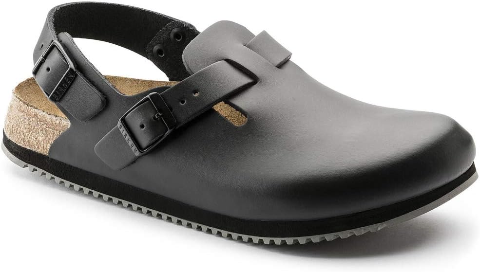 Birkenstock Clogs ''Tokyo'' from Leather in Black 41.0 EU N view 4