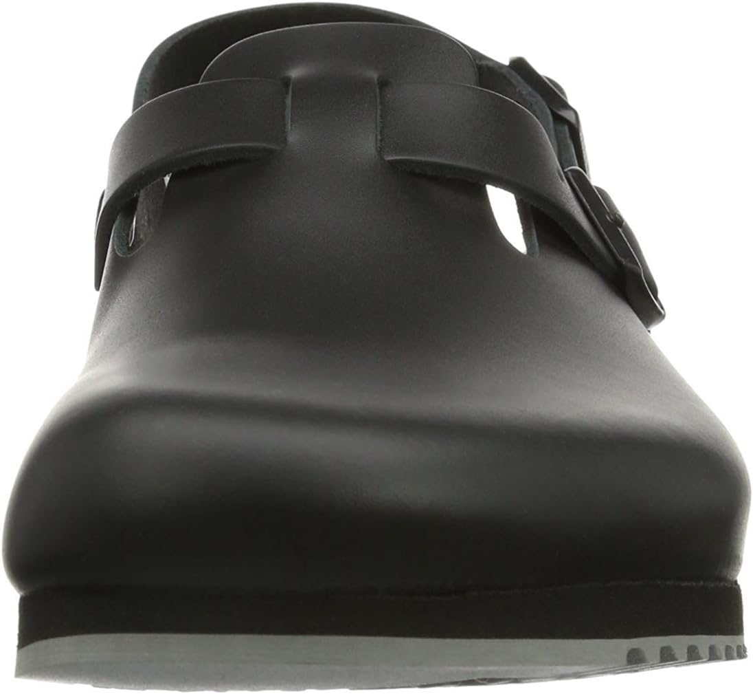 Birkenstock Men's Tokyo Black Leather Clogs 38 Normal view 5