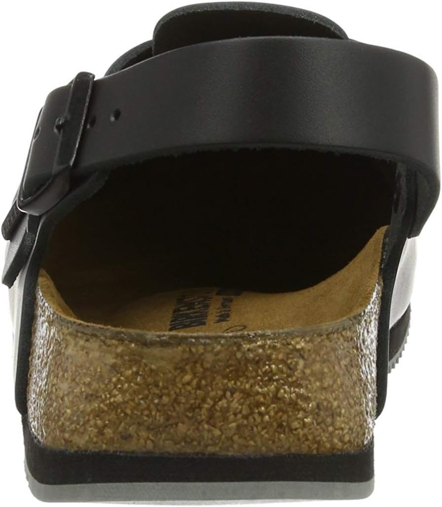 Birkenstock Men's Tokyo Black Leather Clogs 38 Normal view 6
