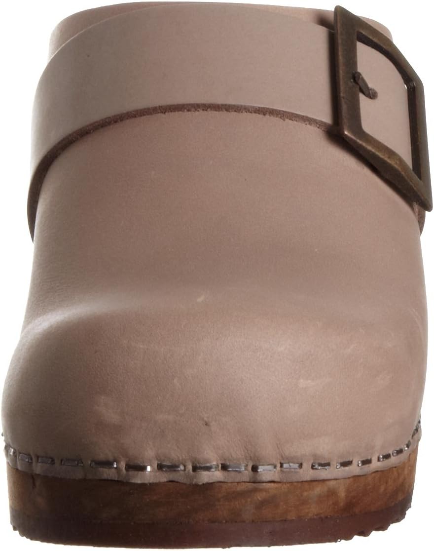 Sanita Wood Urban Open Women's Clogs, Grey (Grey 20), 7.5 UK view 2