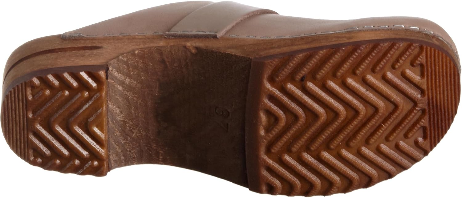Sanita Wood Urban Open Women's Clogs, Grey (Grey 20), 7.5 UK view 4