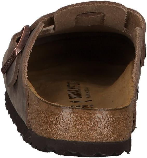 Birkenstock Classic Boston Unisex Adult Clogs, Tobacco Brown, 42 EU Schmal view 6
