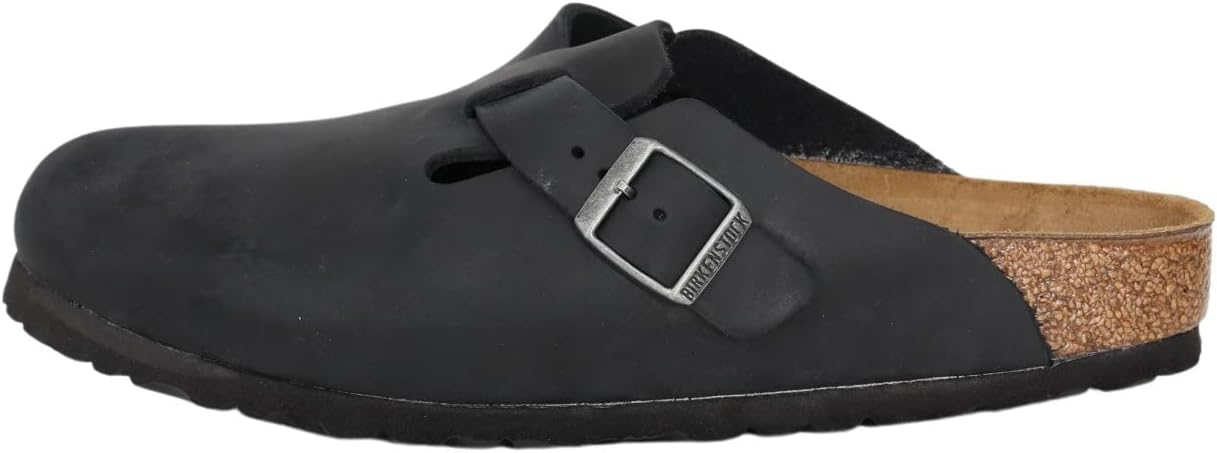 Birkenstock Unisex Boston Soft Footbed Clogs — Genuine Leather clog
