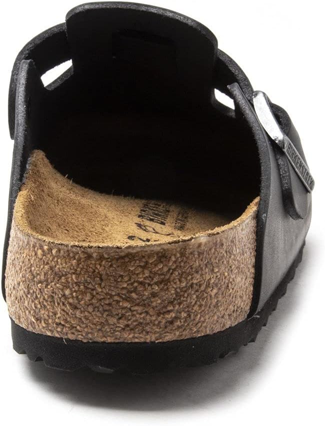 Birkenstock Boston Classic Arch Clog,Black Oiled Leather,45 M EU view 2