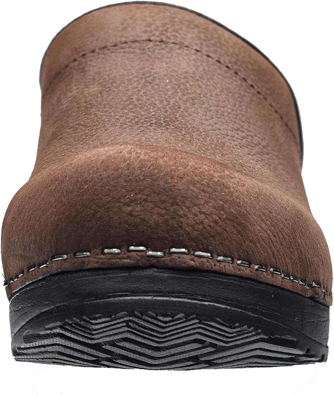 Sanita Women's Professional Oil Closed Leather Clog view 2